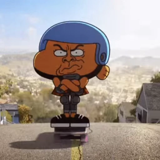 🛹 Стикер «Darwin Watterson» для Telegram