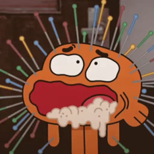 😪 Стикер «Darwin Watterson» для Telegram