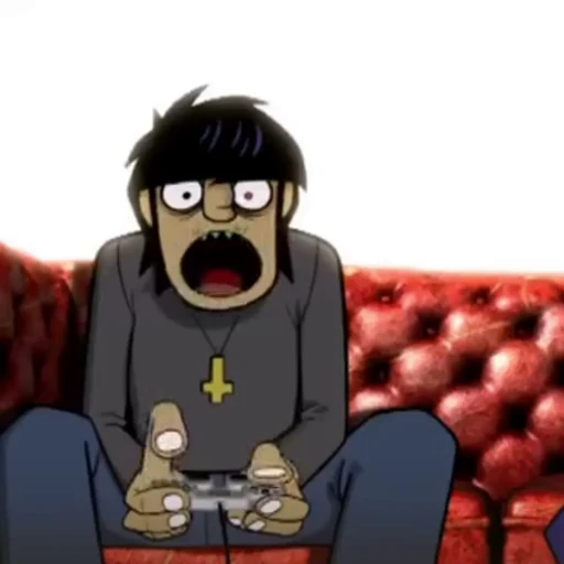 Стикерпак Gorillaz для Telegram