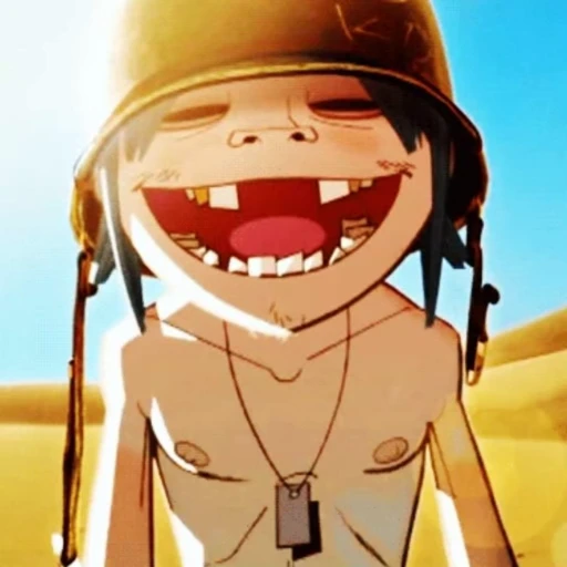 😄 Стикер «Gorillaz» для Telegram