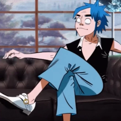 👞 Стикер «Gorillaz» для Telegram
