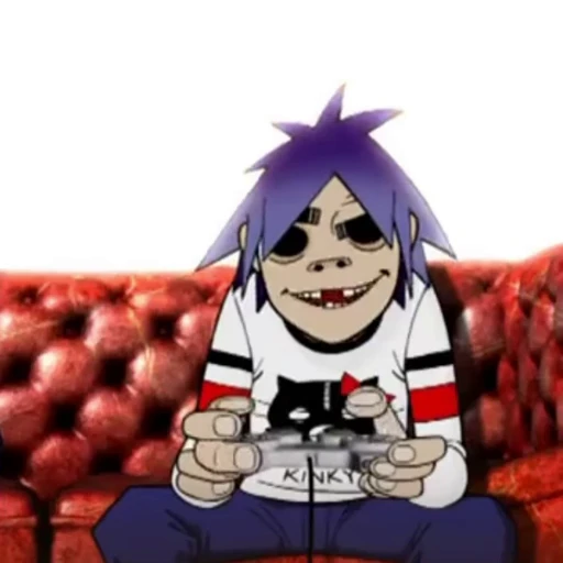 🤓 Стикер «Gorillaz» для Telegram