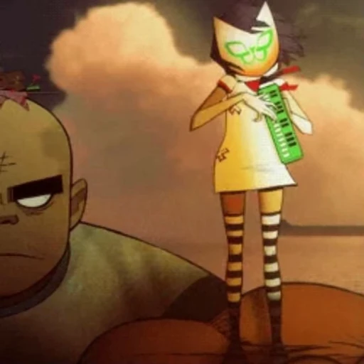 🎹 Стикер «Gorillaz» для Telegram