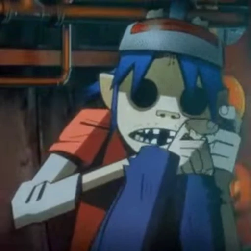 👹 Стикер «Gorillaz» для Telegram