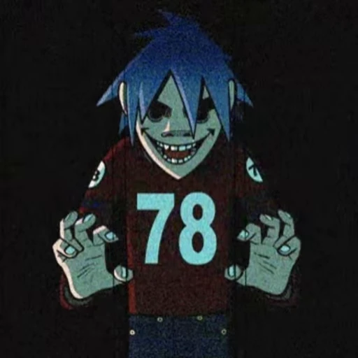 👐 Стикер «Gorillaz» для Telegram