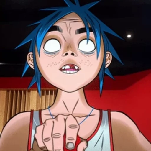 👀 Стикер «Gorillaz» для Telegram