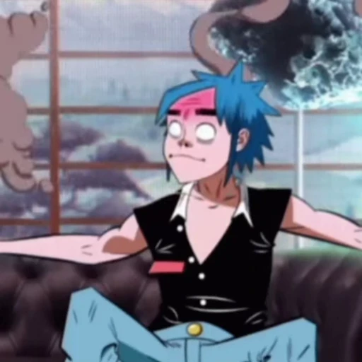 🤯 Стикер «Gorillaz» для Telegram