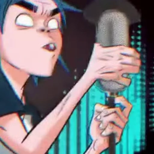 🎤 Стикер «Gorillaz» для Telegram