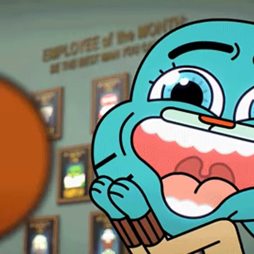 😨 Стикер «Gumball» для Telegram