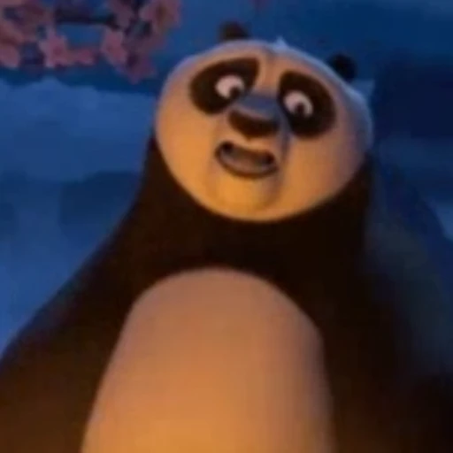 ☹️ Стикер «Kung Fu Panda» для Telegram