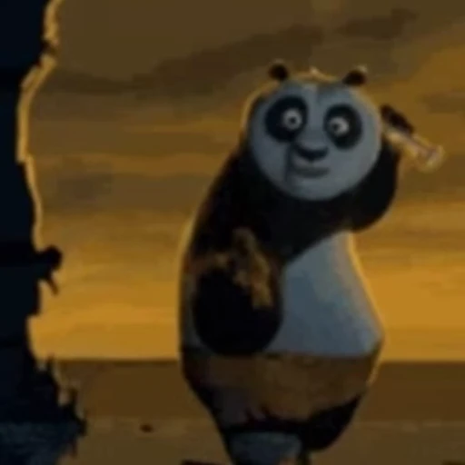 😱 Стикер «Kung Fu Panda» для Telegram