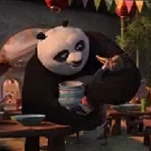 🥰 Стикер «Kung Fu Panda» для Telegram