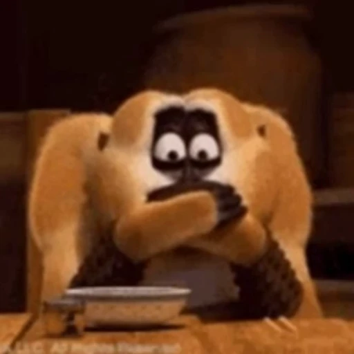 🙊 Стикер «Kung Fu Panda» для Telegram