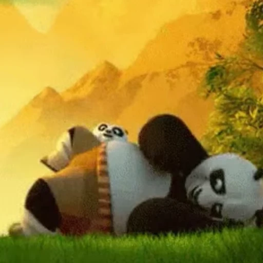 🙃 Стикер «Kung Fu Panda» для Telegram