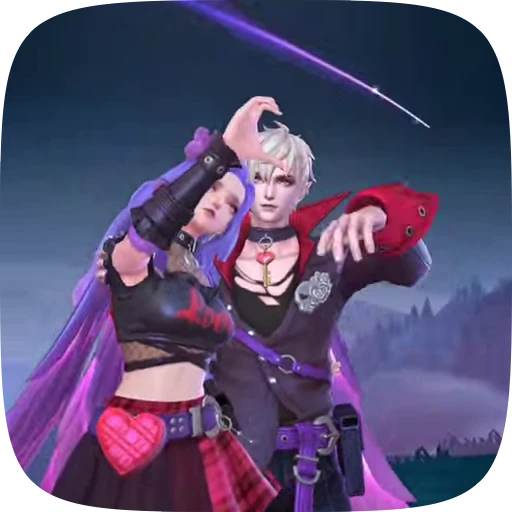 ❤️ Стикер «Mlbb Fan Arts» для Telegram