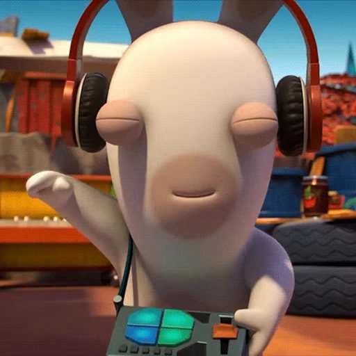 🎧 Стикер «rabbids» для Telegram