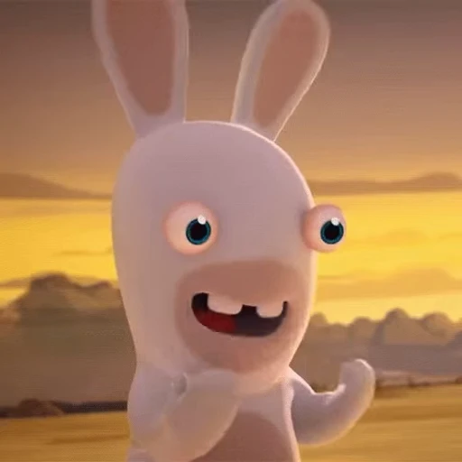 🤓 Стикер «rabbids» для Telegram