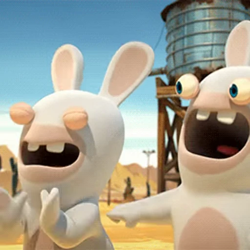 Стикерпак «rabbids» для Telegram — обложка