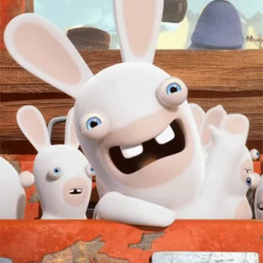 🫡 Стикер «rabbids» для Telegram