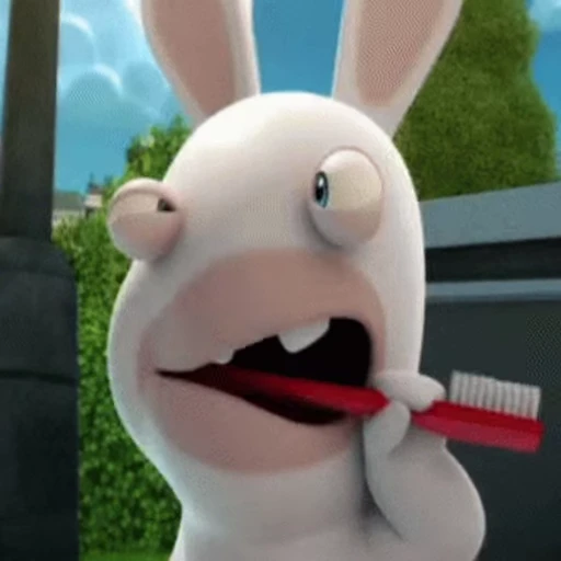 🪥 Стикер «rabbids» для Telegram