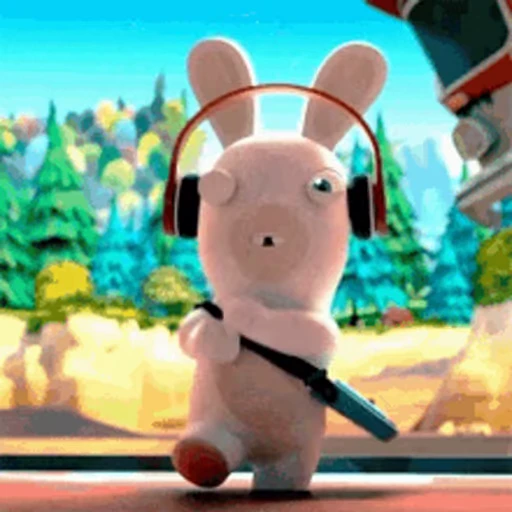 🥳 Стикер «rabbids» для Telegram