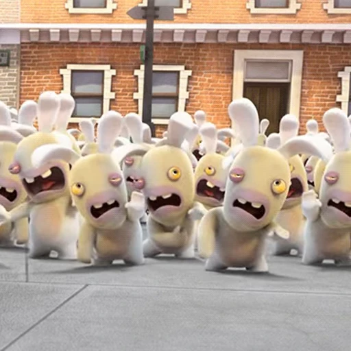 🧟‍♂️ Стикер «rabbids» для Telegram