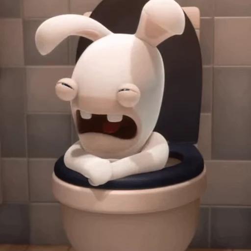 🚽 Стикер «rabbids» для Telegram