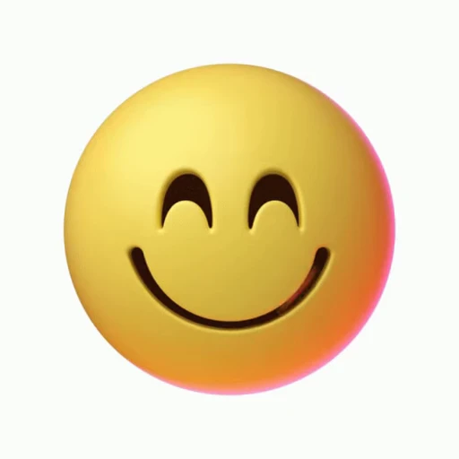 😋 Стикер «S M I L E S» для Telegram