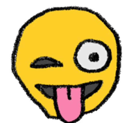😜 Стикер «S M I L E S» для Telegram