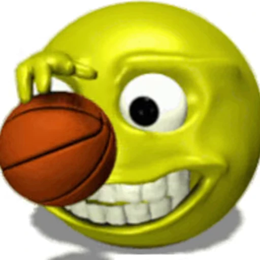 🏀 Стикер «S M I L E S» для Telegram