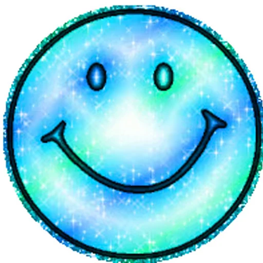 🤩 Стикер «S M I L E S» для Telegram