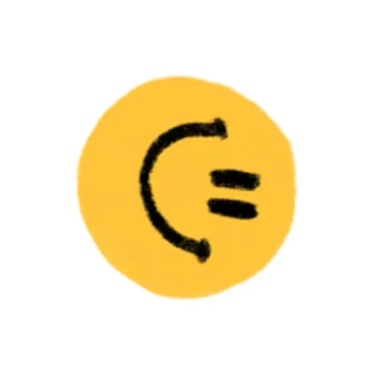 🙃 Стикер «S M I L E S» для Telegram