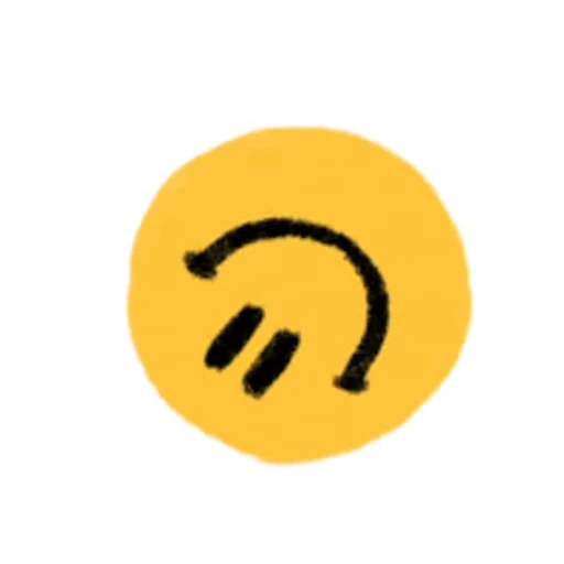 🙃 Стикер «S M I L E S» для Telegram