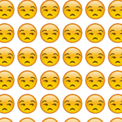 😒 Стикер «S M I L E S» для Telegram