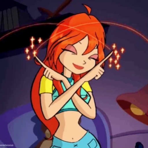 Стикерпак Winx для Telegram
