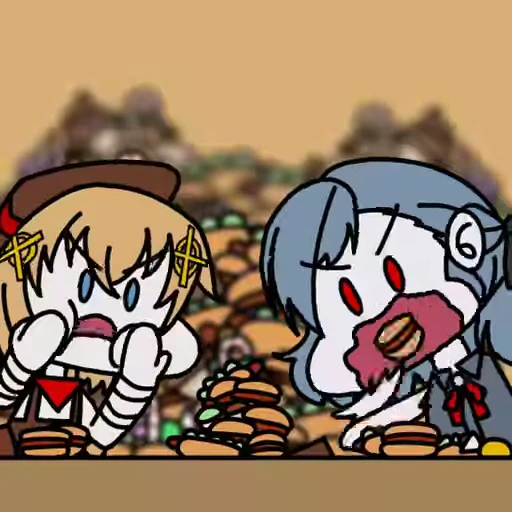 🍔 Стикер «Videoanimated» для Telegram