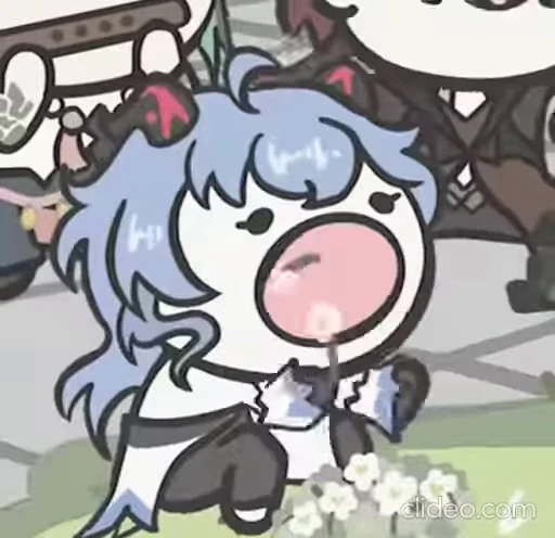 🤤 Стикер «Videoanimated» для Telegram