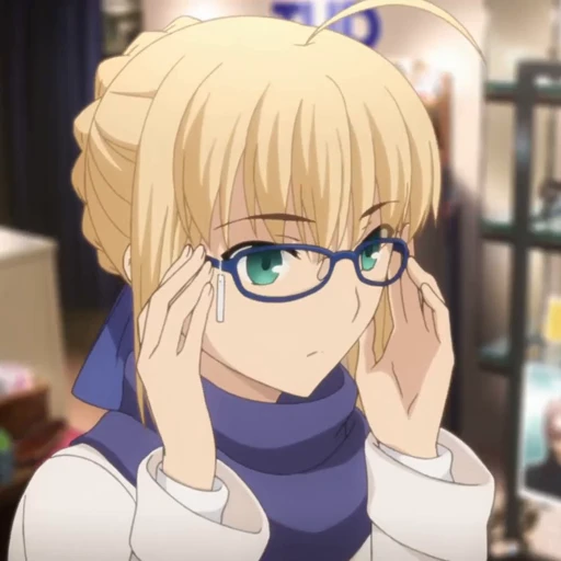 😎 Стикер «Artoria Saber UBW» для Telegram