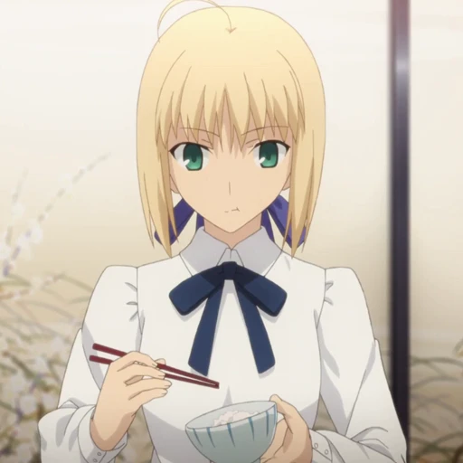 😋 Стикер «Artoria Saber UBW» для Telegram