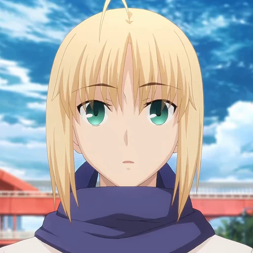 🙂 Стикер «Artoria Saber UBW» для Telegram