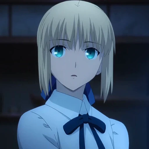 🙂 Стикер «Artoria Saber UBW» для Telegram