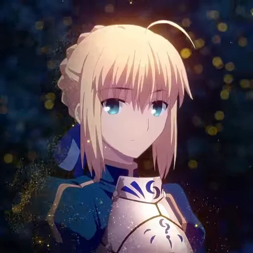 😌 Стикер «Artoria Saber UBW» для Telegram