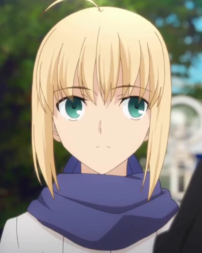 😌 Стикер «Artoria Saber UBW» для Telegram