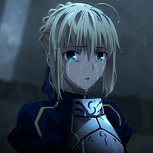 😟 Стикер «Artoria Saber UBW» для Telegram
