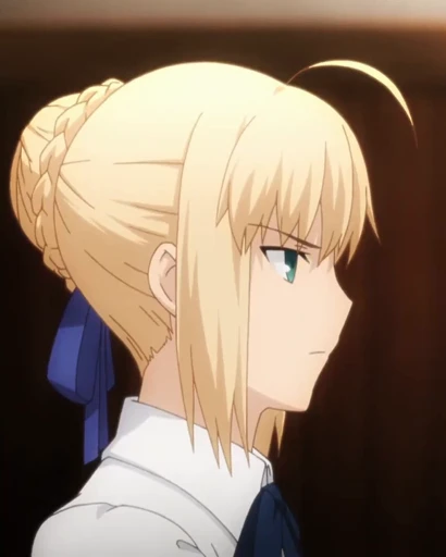 😠 Стикер «Artoria Saber UBW» для Telegram