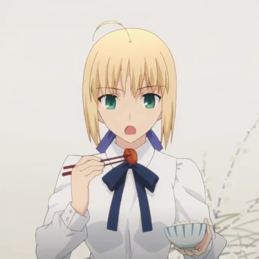 😋 Стикер «Artoria Saber UBW» для Telegram