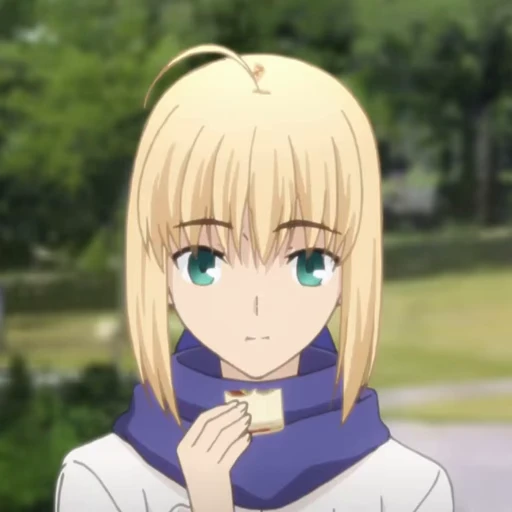 😋 Стикер «Artoria Saber UBW» для Telegram