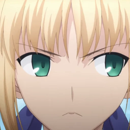 😠 Стикер «Artoria Saber UBW» для Telegram