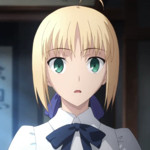😟 Стикер «Artoria Saber UBW» для Telegram