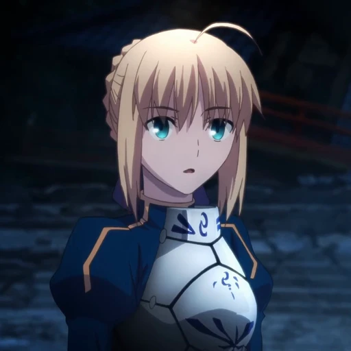 😟 Стикер «Artoria Saber UBW» для Telegram